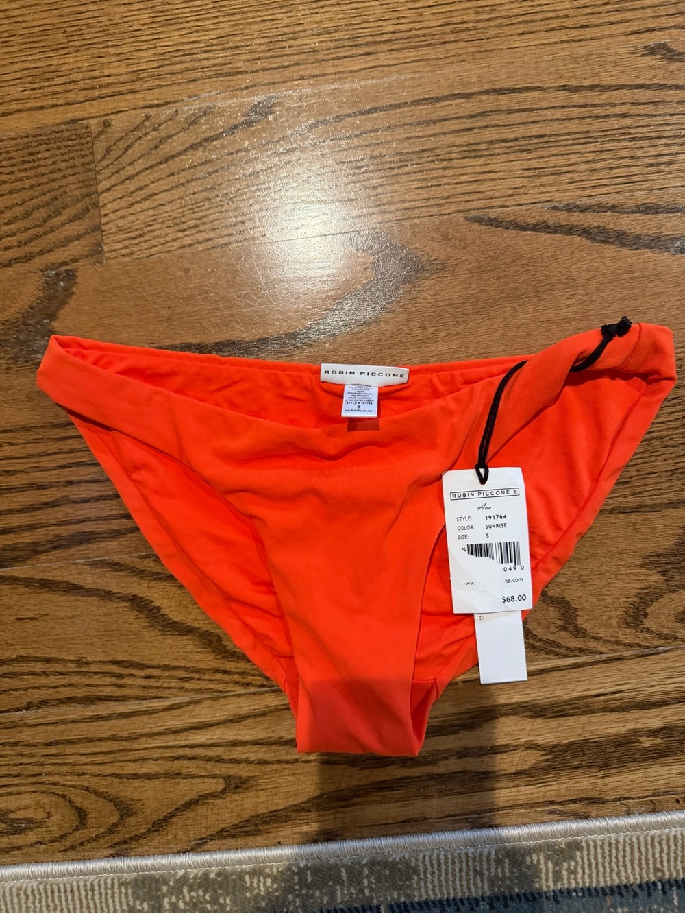 Robin Piccone Bright Orange Bikini Bottom